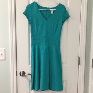 Tranquil teal dress